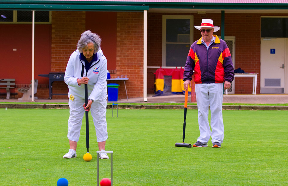 Croquet At Australian Masters Games